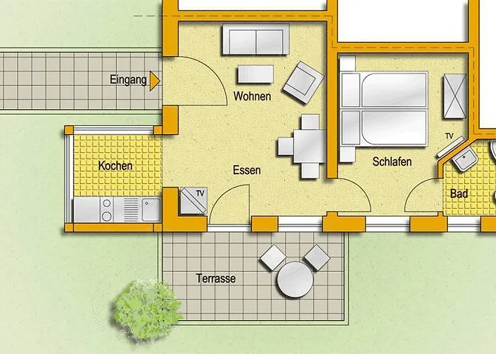 شقة Haus Friedrich-goehren غورين